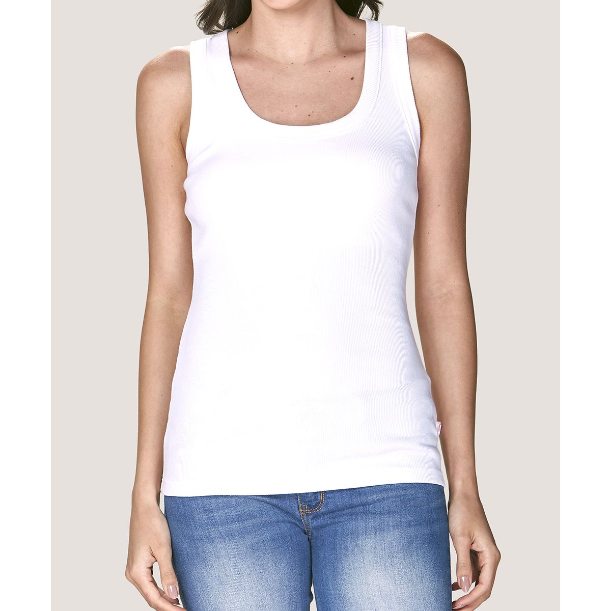 LADY GENNY - Camiseta Algodón Con Bralette Incorporado - Comodidad