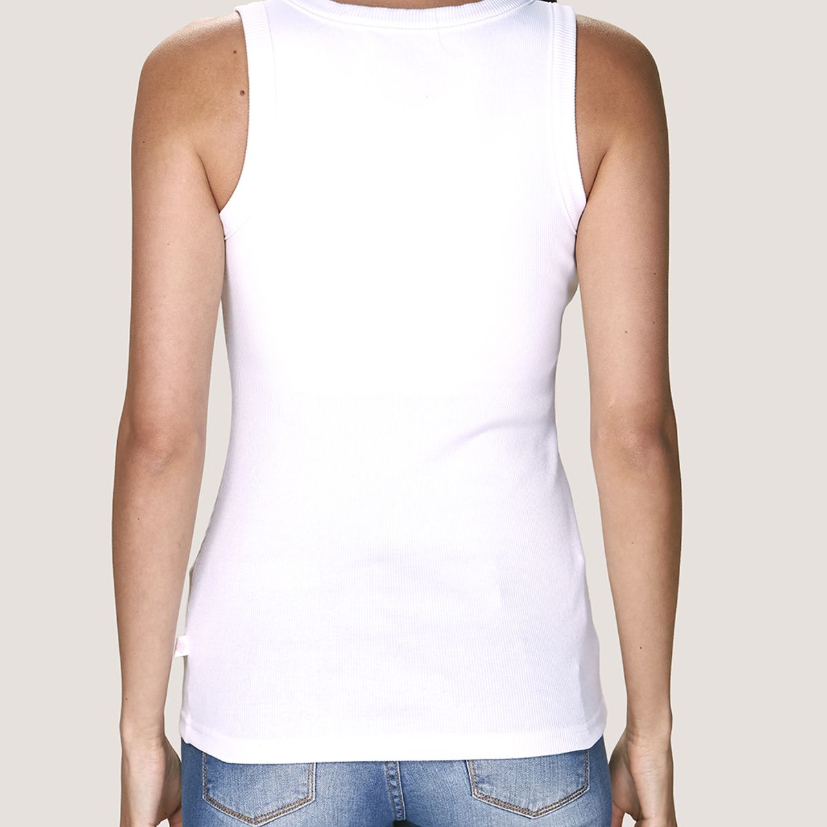 LADY GENNY - Camiseta Algodón Con Bralette Incorporado - Comodidad