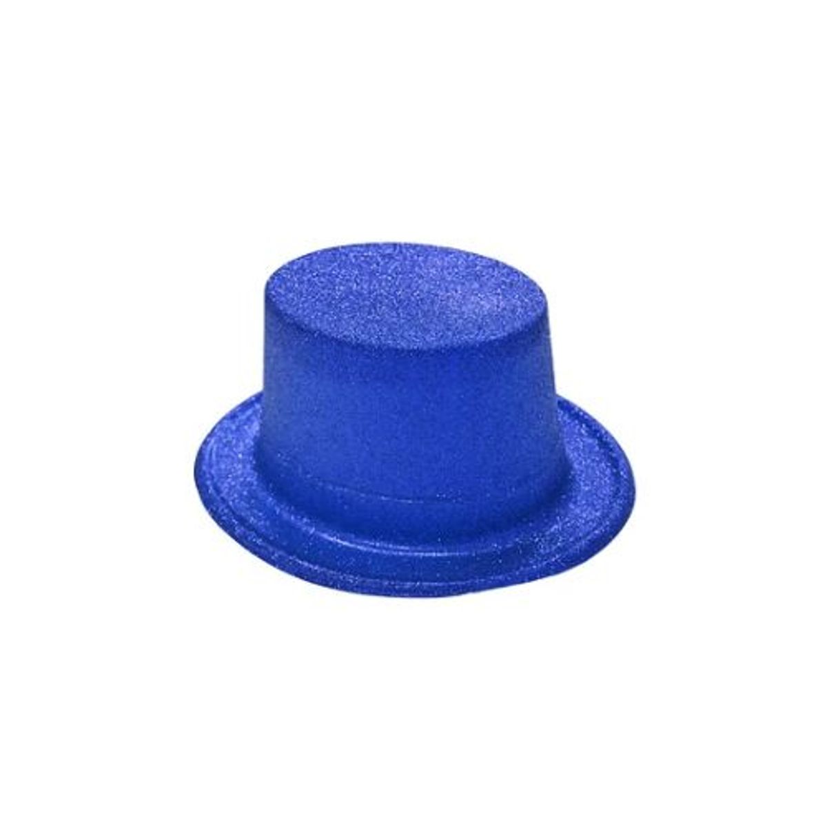 GENERICO - Sombrero alto con glitter azul marino