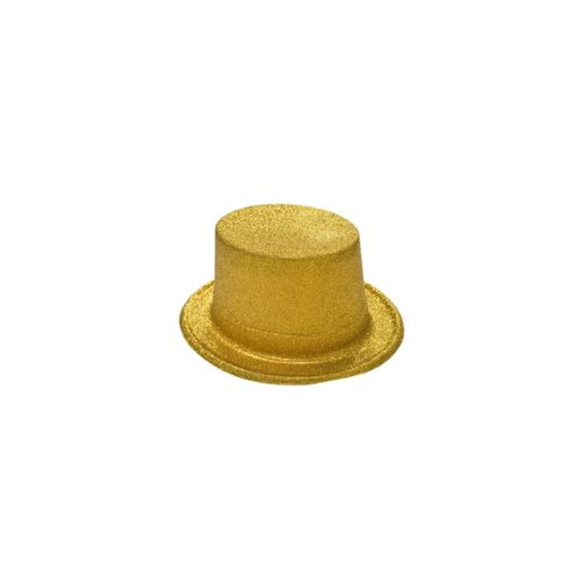 GENERICO - Sombrero alto con glitter dorado