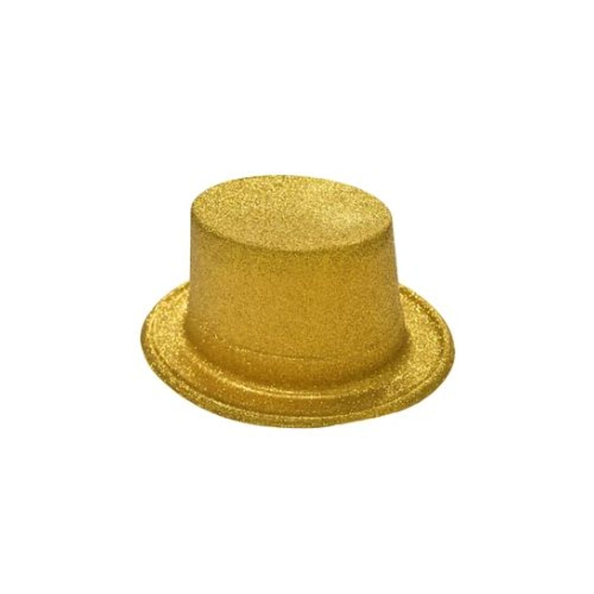 GENERICO - Sombrero alto con glitter dorado