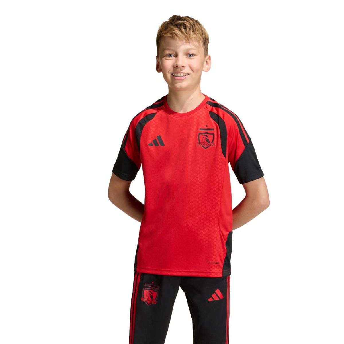 ADIDAS - Polera Manga corta Fútbol Unisex niño