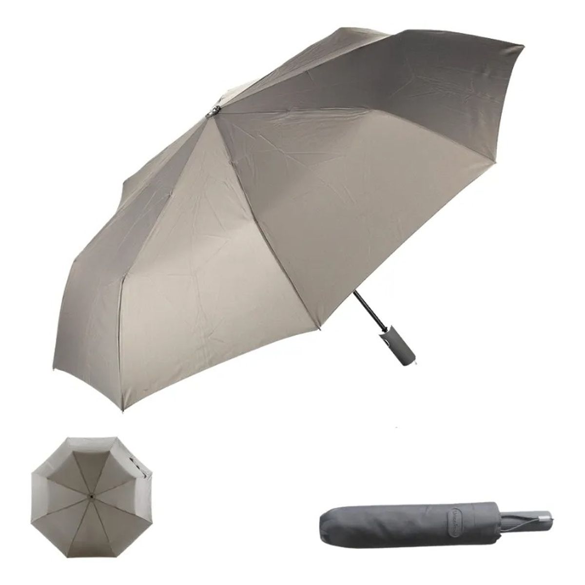 GENERICO - X2 Parasol Retractil Sombrilla Plegable Paragua Lluvia 8 Varill