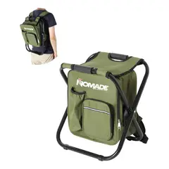 NOMADE - Piso 3en1 Plegable Mochila Con Cooler Silla Camping PescaV