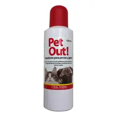 DRAG PHARMA - Pet Out Repelente Para Mascotas Perros Y Gatos 160ml