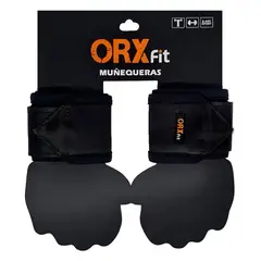 ORXFIT - Muñequeras de levantamiento de pesas gym crossfit ORXFIT- Negra
