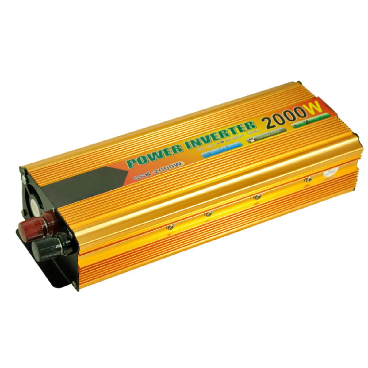 GENERICO - Inversor Voltaje 2000w Dc12v A Ac220v Onda Modificada G7710