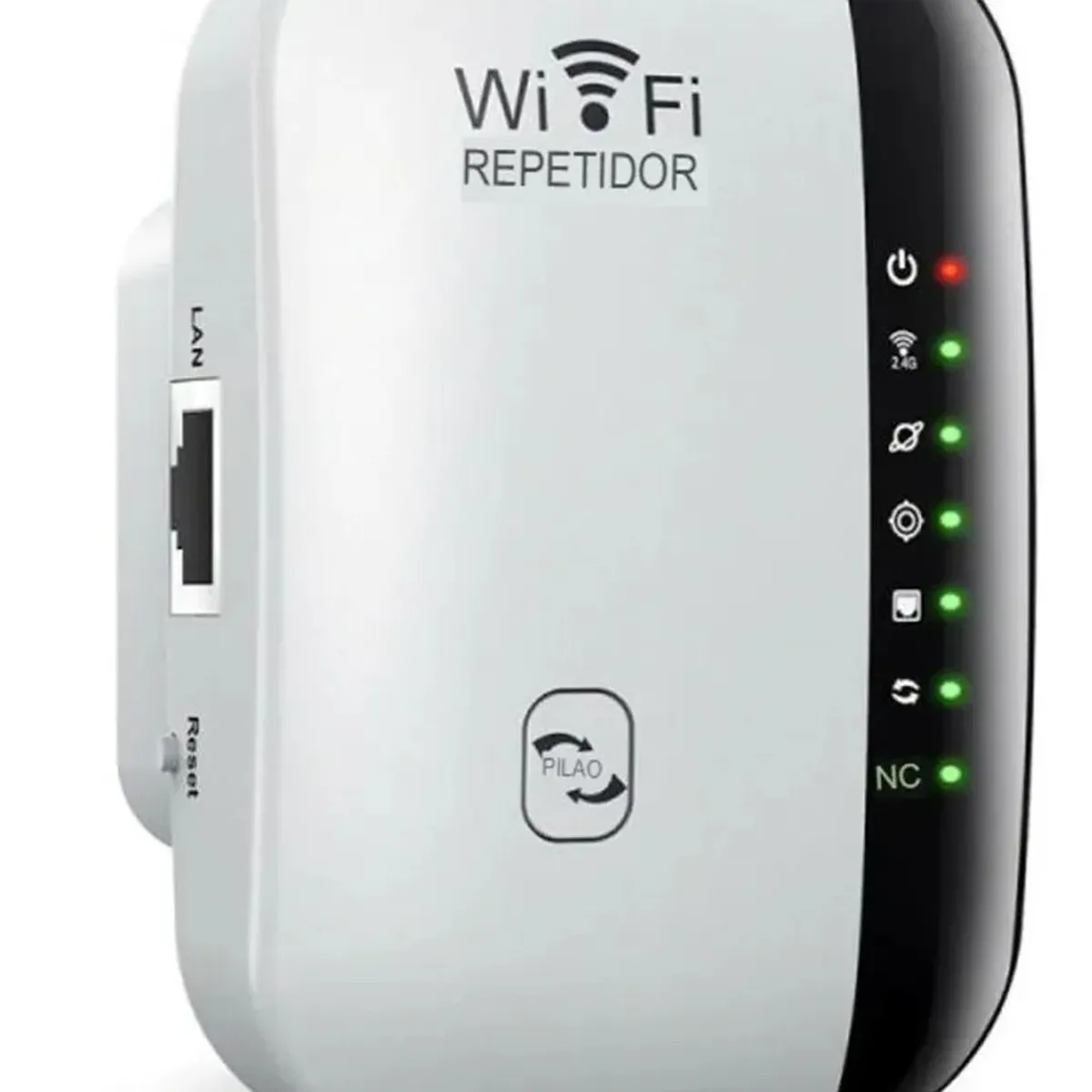 GENERICO - Repetidor Wifi Inalámbrico Amplificador Señal 24gz 300mbps