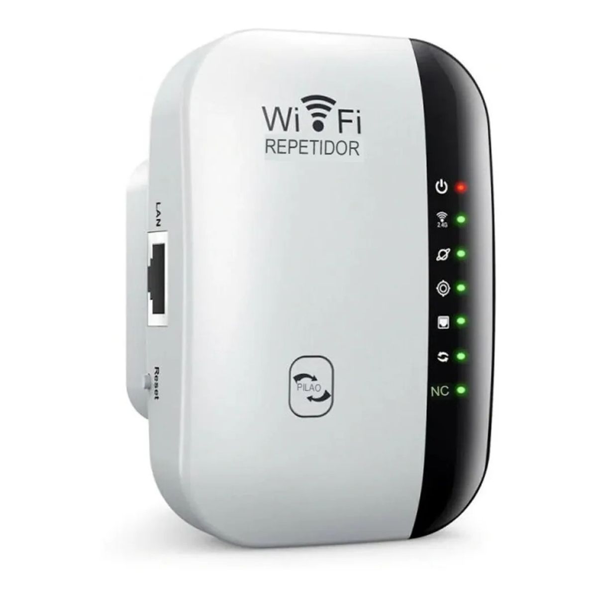 GENERICO - Repetidor Wifi Inalámbrico Amplificador Señal 24gz 300mbps