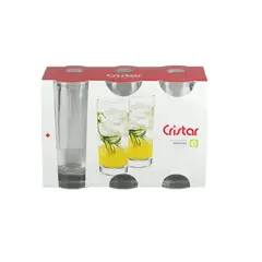 CRISTAR - Display 6 Vasos Lexington W/a 334cc