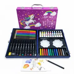 GENERICO - Maleta Arte Con Lapices 48 Piezas Dibujo Infantil