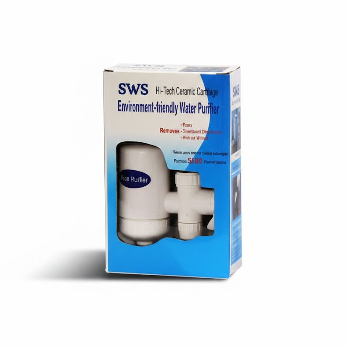 GENERICO - Filtro Purificador Agua Potable Carbon Activo Ceramico