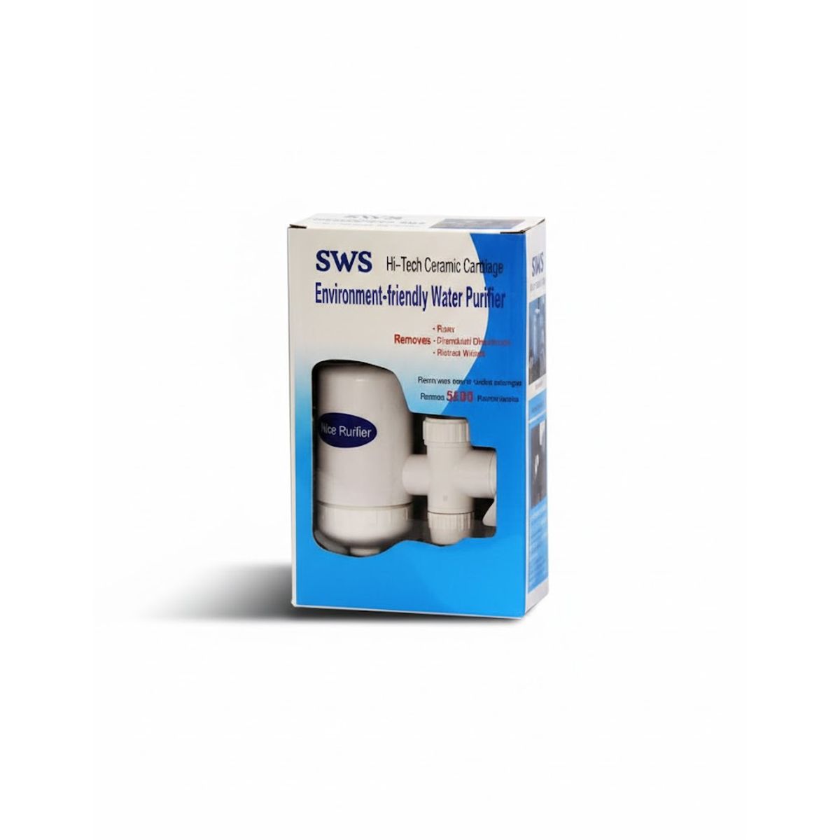 GENERICO - Filtro Purificador Agua Potable Carbon Activo Ceramico