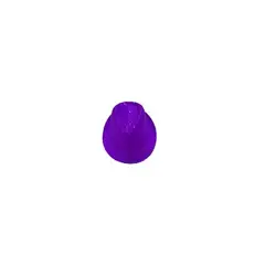 GENERICO - Sombrero lentejuelas morado oscuro
