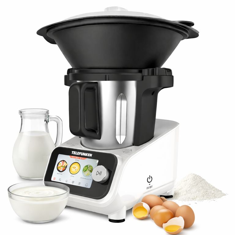 TELEFUNKEN Robot de Cocina Touchscreen CHEF WIFI 1300W 35Litros