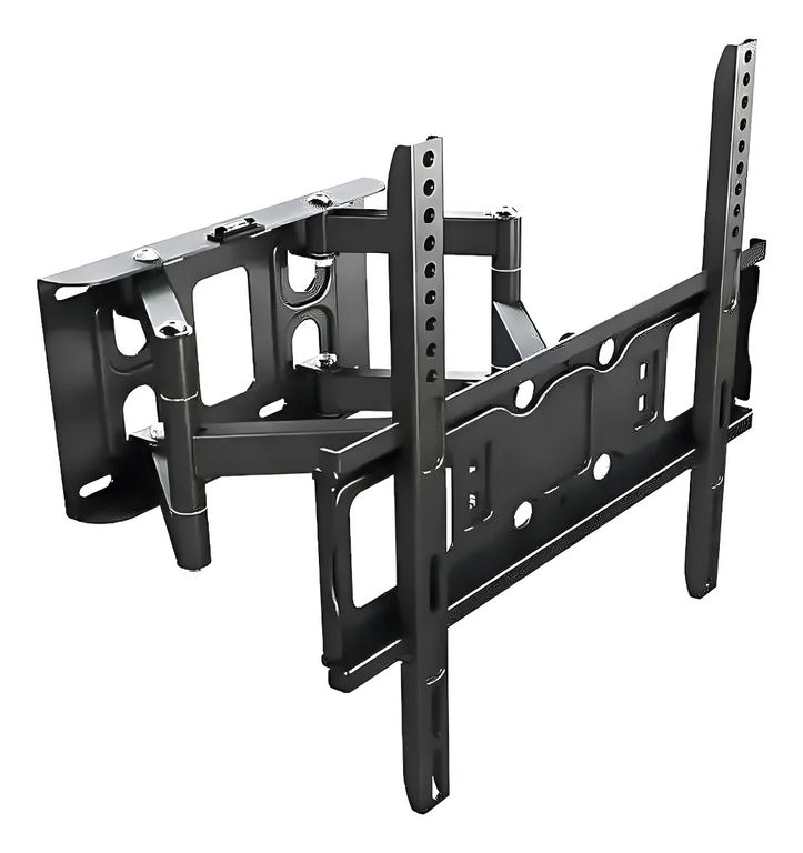GENERICO Soporte Tv Doble Brazo 32 A 85 Inclinacion Regulación 50kg C Negro