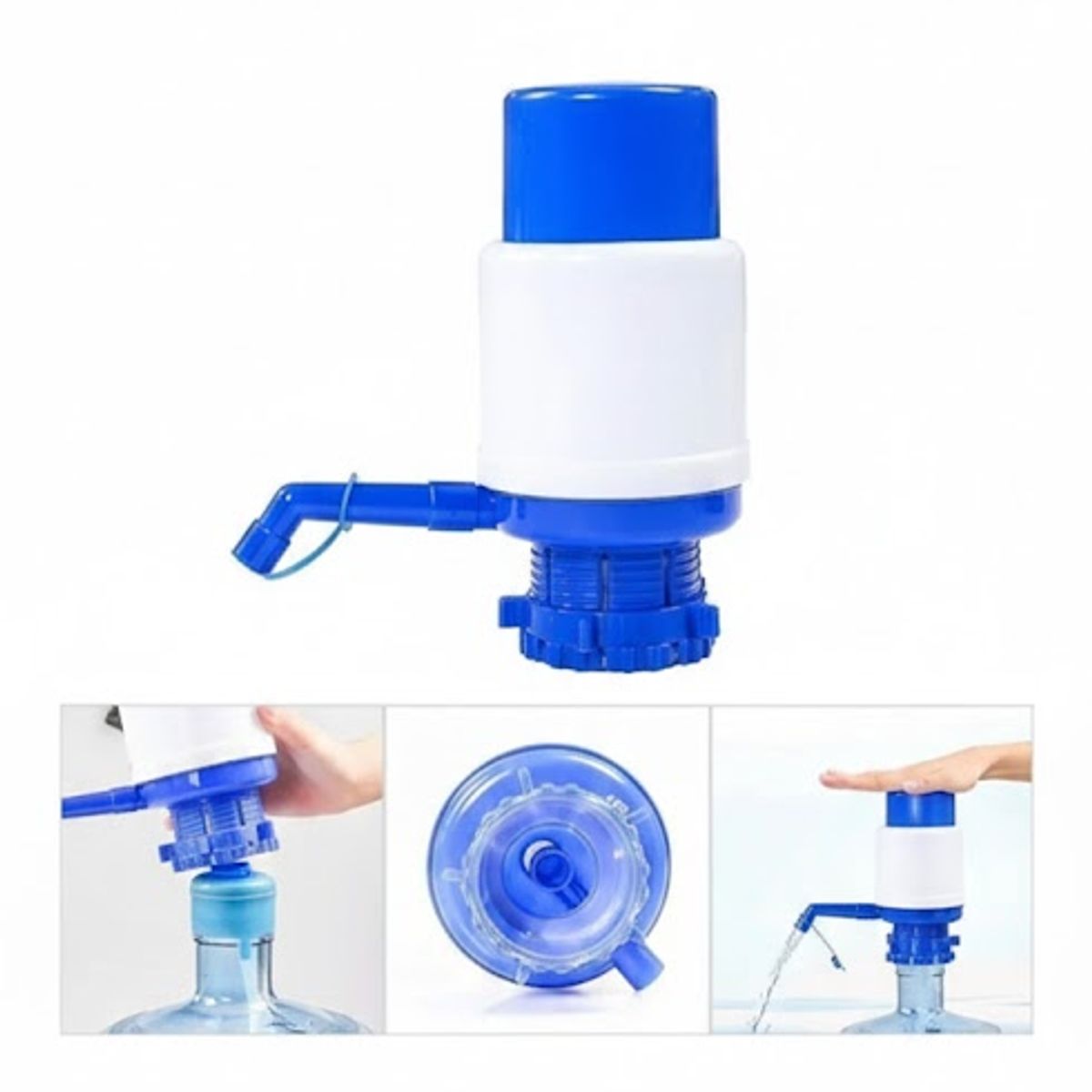 GENERICO - Bomba dispensadora de agua manual para botellas
