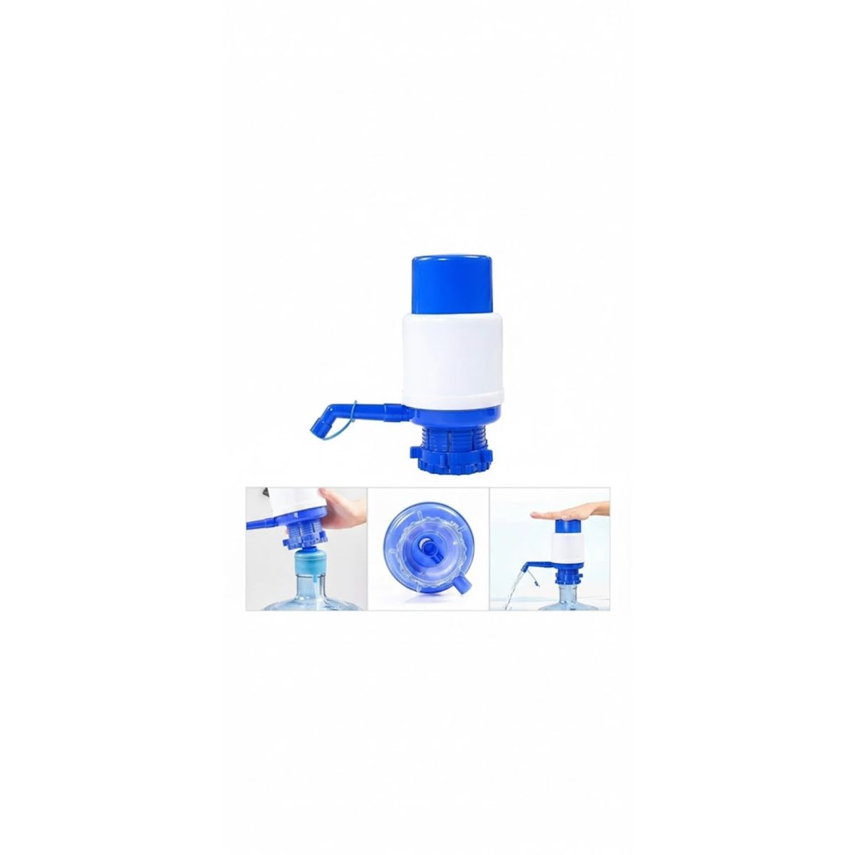 GENERICO - Bomba dispensadora de agua manual para botellas