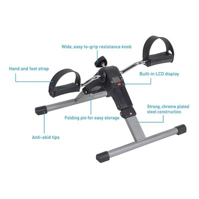 Imagen 2 del producto PEDALERA FIJA BRAZO PIERNA EJERCICIO PORTATIL