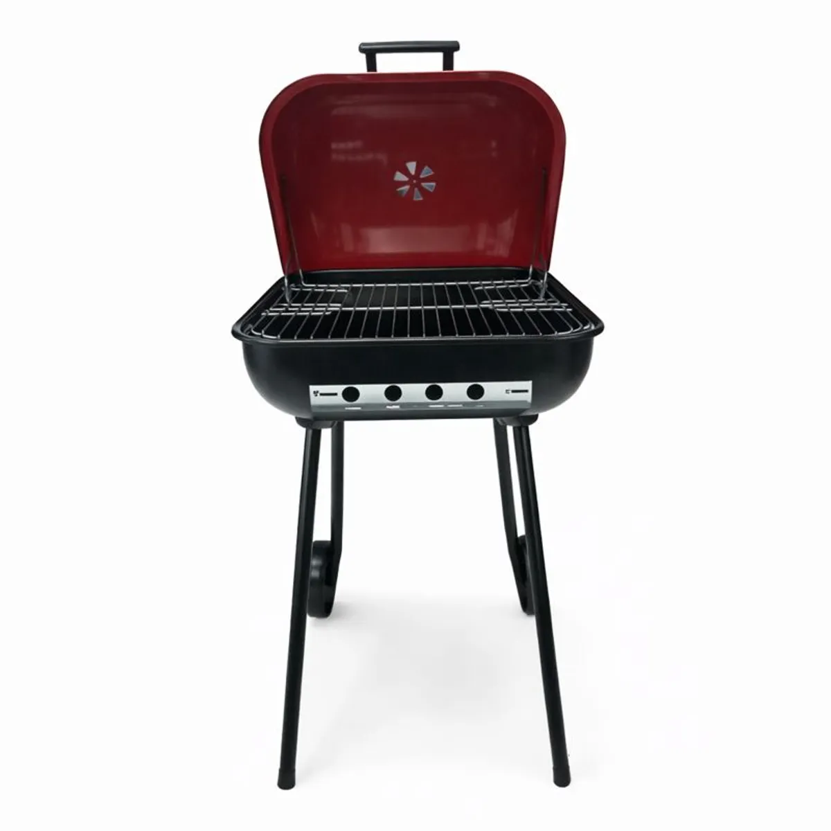 GENERICO - Parrilla Carbon Con Tapa Asador Exterior Patio Jardin Grande