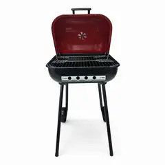 GENERICO - Parrilla Carbon Con Tapa Asador Exterior Patio Jardin Grande