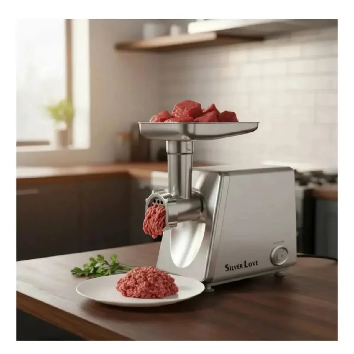 MOVI - Moledora y Trituradora de Carne  Acero Inoxidable