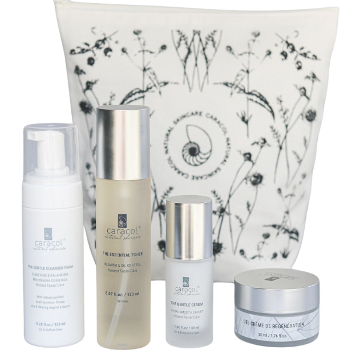 CARACOL NATURAL SKINCARE - PACK REGENERADOR CARACOL NATURAL SKINCARE