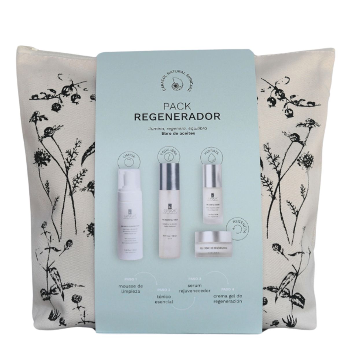 CARACOL NATURAL SKINCARE - PACK REGENERADOR CARACOL NATURAL SKINCARE