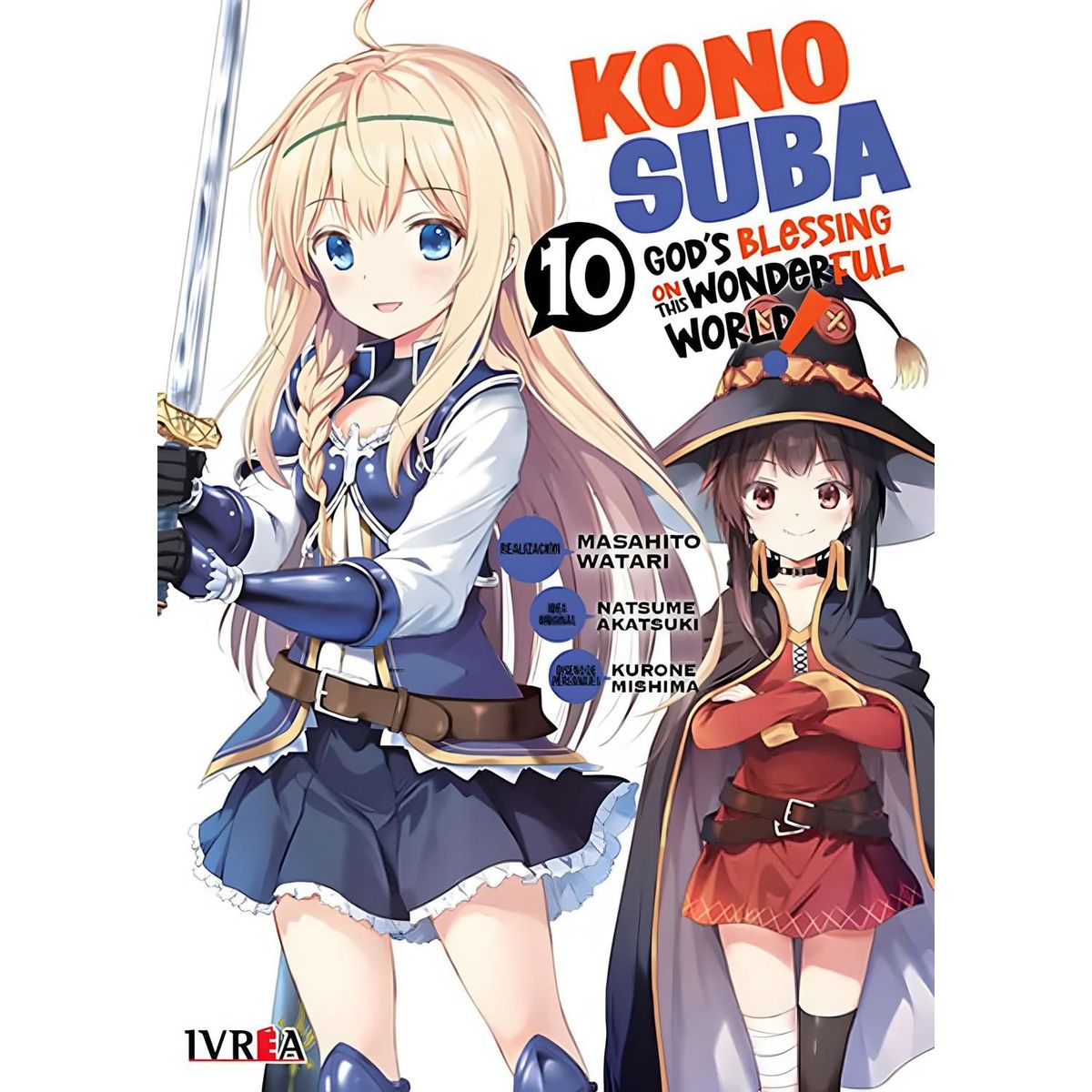 IVREA - Manga Konosuba! 10 Ivrea Argentina