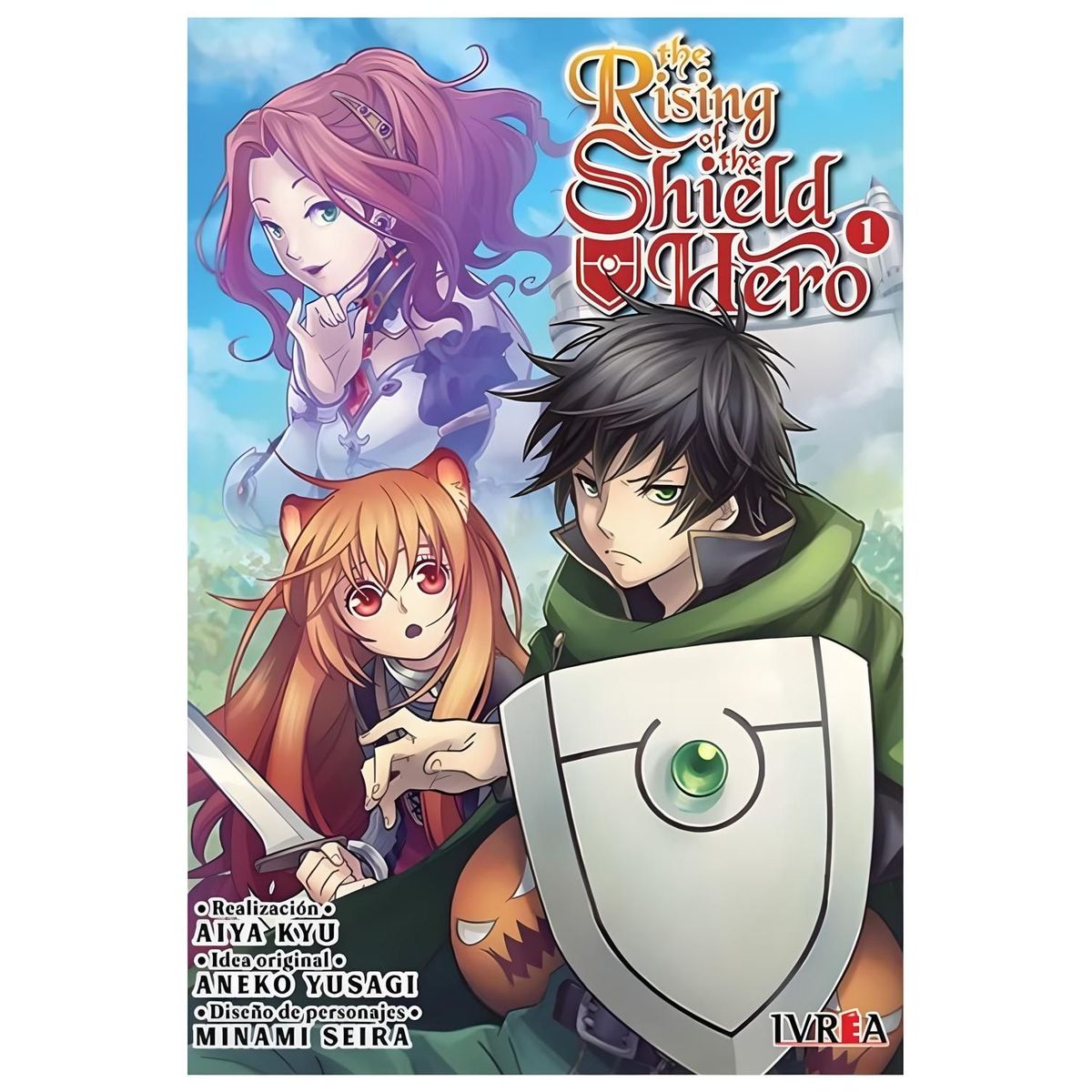 IVREA - Manga The Rising of the Shield Hero 01 Ivrea Argentina