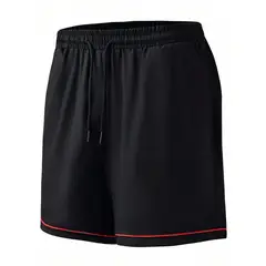KIRAMA CLOTHING STORE - Short Deportivo Hombre Cintura Elástica Negro
