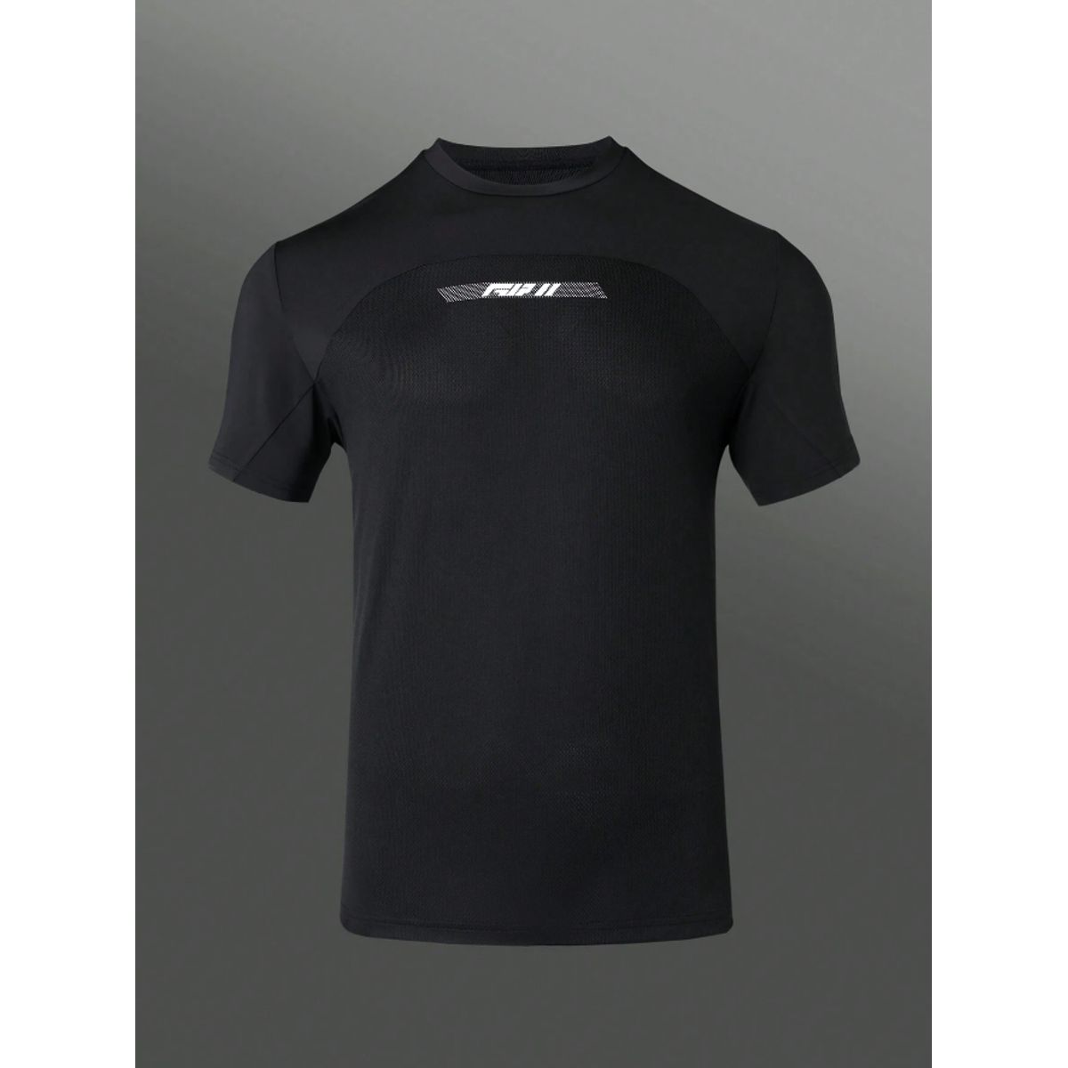 KIRAMA CLOTHING STORE - Polera Deportiva Hombre Manga Corta  Negro