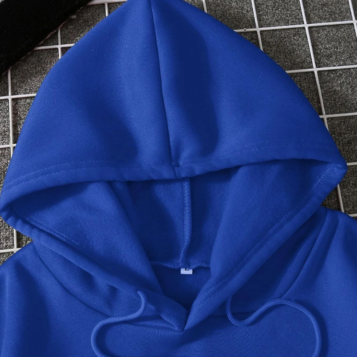 KIRAMA CLOTHING STORE - Hoodie Infantil con Estampado de Corazón  Azul Real