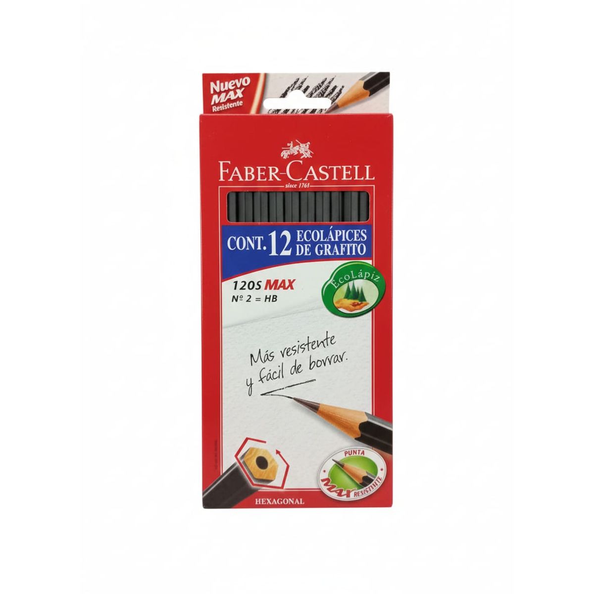 FABER-CASTELL - Lápices De grafito Faber Castell Hexagonales HB