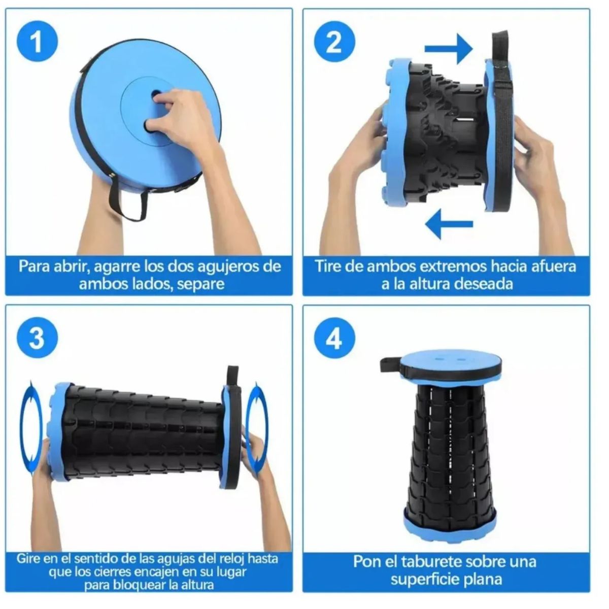 MOVI - ASIENTO PLEGABLE PARA CAMPING Y PICNIC
