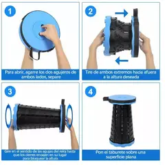 MOVI - ASIENTO PLEGABLE PARA CAMPING Y PICNIC