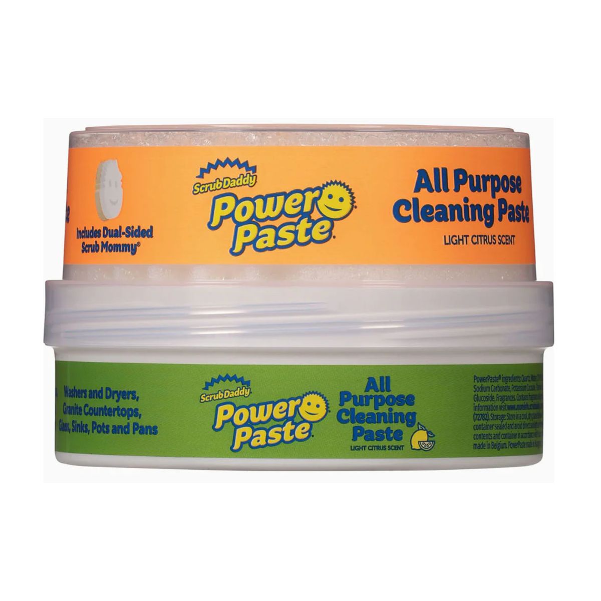 SCRUB DADDY - PowerPaste Scrub Daddy 250g + Esponja Scrub Mommy Kit