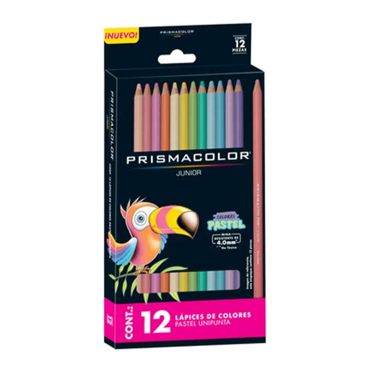 PRISMACOLOR - Set Lapices de Colores Prismacolor Junior 12 Unidades Pastel