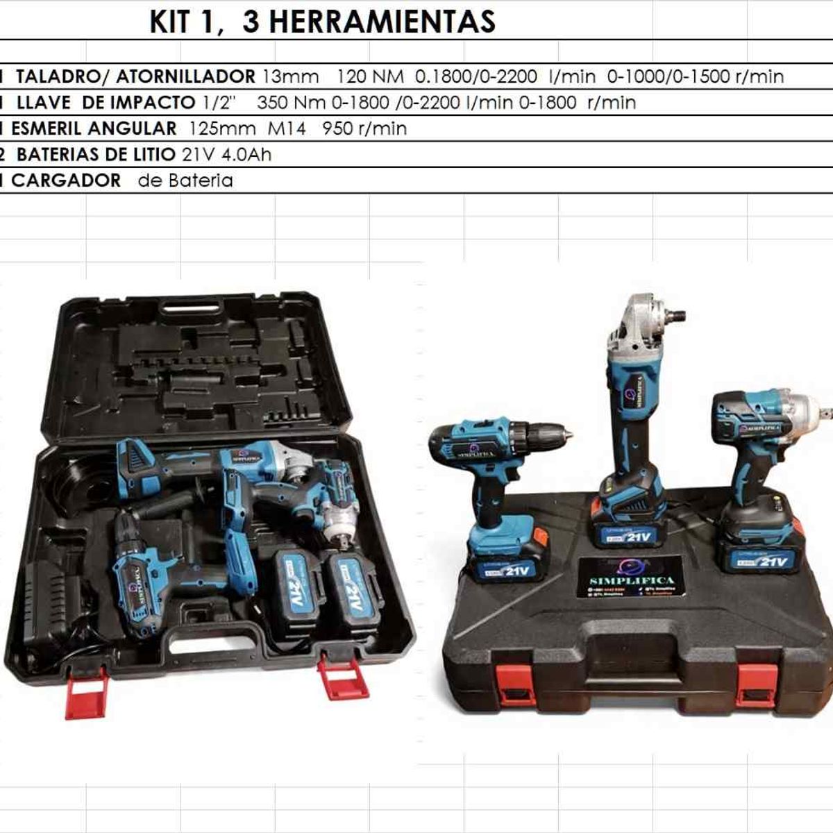 GENERIC - MALETA DE HERRAMIENTAS KIT 1