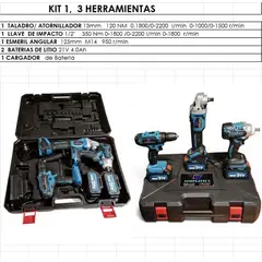 GENERIC - MALETA DE HERRAMIENTAS KIT 1