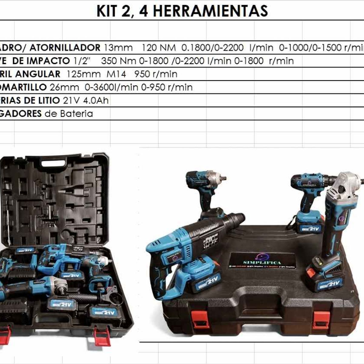GENERICO - MALETA DE HERRAMIENTAS KIT 2