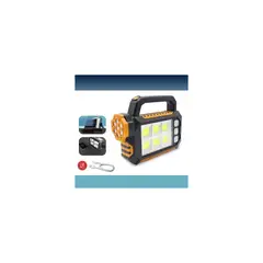 GENERICO - Linterna De Mano + Powerbank Con Largo Alcance Energía Solar Linterna Solar