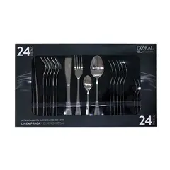DORAL - SET DE CUCHILLOS LINEA PRAGA 24 PIEZAS