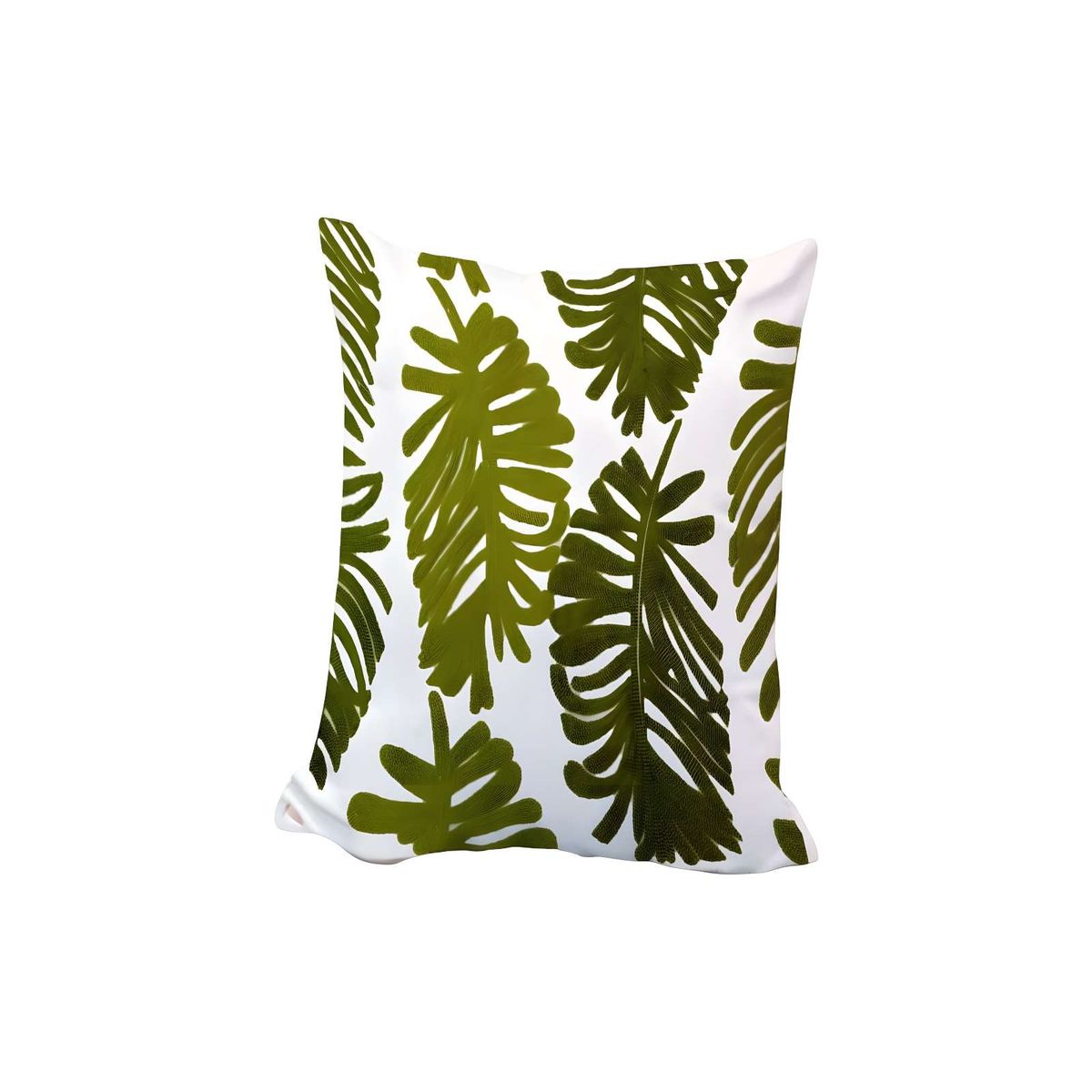 GENERICO - PACK DE 2 FUNDAS DE COJIN BORDADAS 45X45CM BLANCO 16