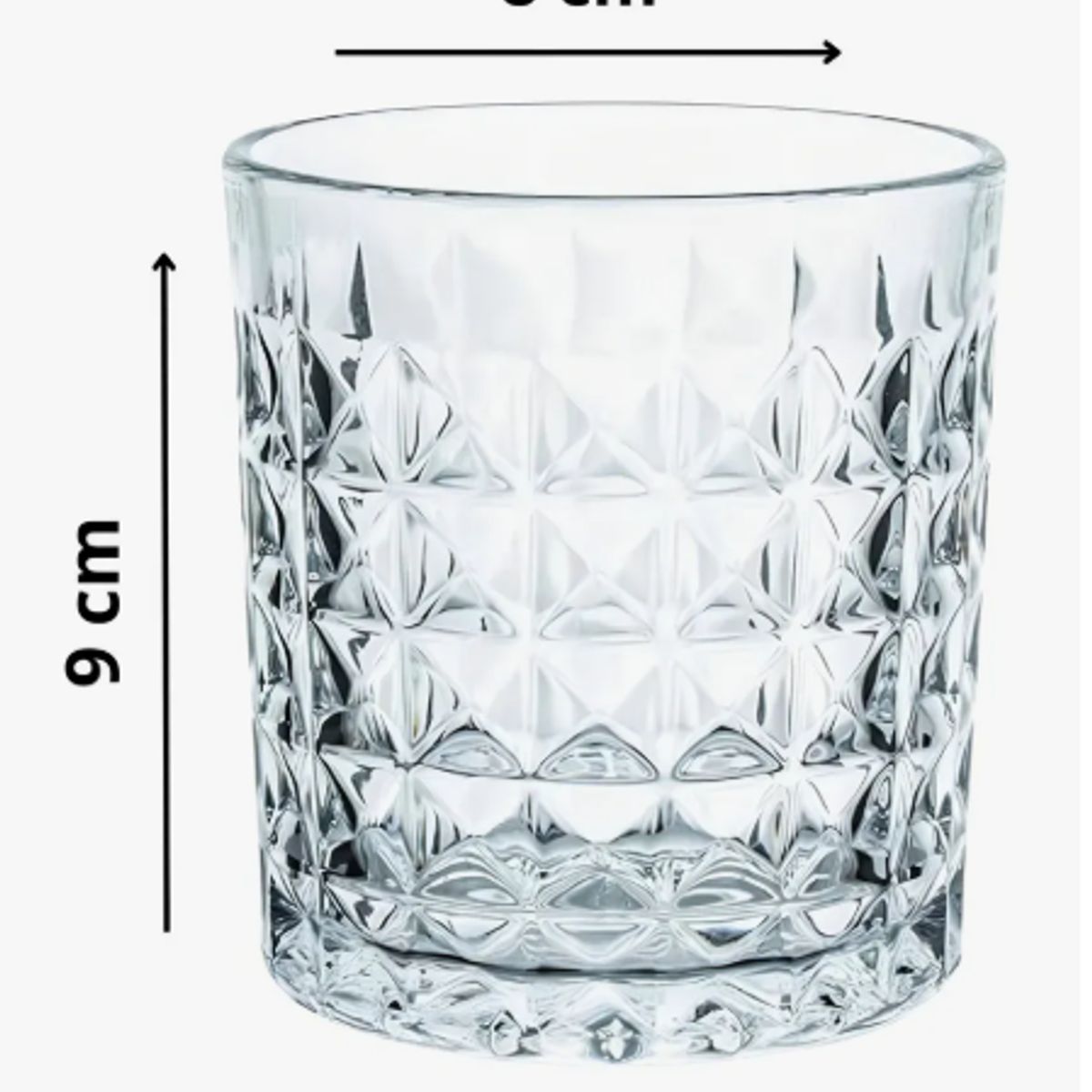 GENERICO - Set 6 Vasos Bajos Stirling 330 Cc Color Vidrio 6 Vaso De Whisky Vintage Vasos Whisky Vaso De Vidrio