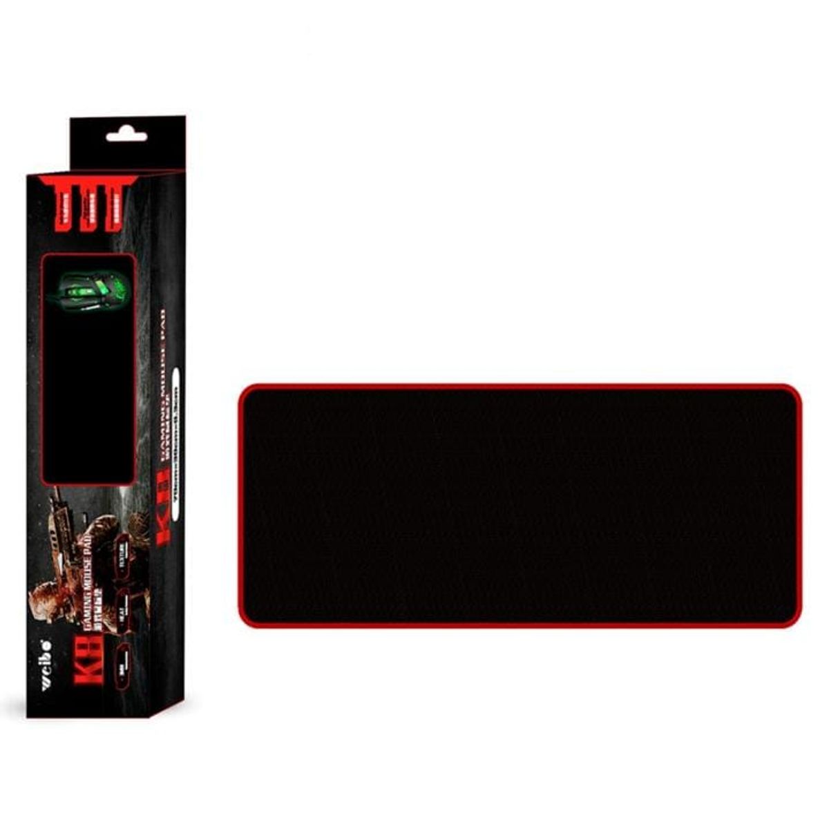 WEIBO - Mousepad alfombrilla antideslizante XL 70X30CM