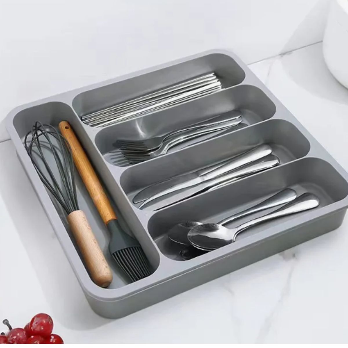 GENERICO - Plato Escurridor Organizador Cubiertos Cocina General