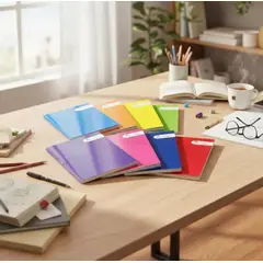 GENERICO - Pack 8 Cuadernos Collage Matematica 5 Mm De 100 Hojas