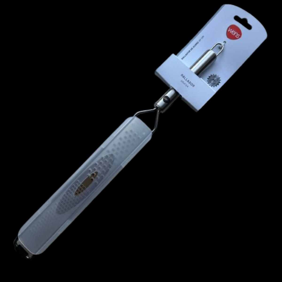 GENERICO - Rallador Con Mango Acero Inoxidable Wens 38cm