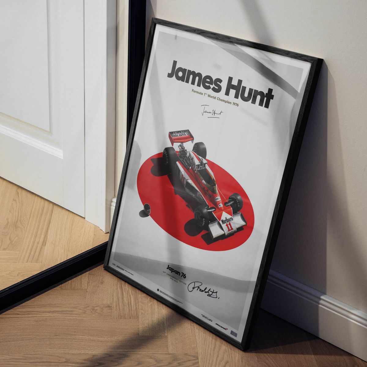 GENERICO - Cuadro James Hunt Mclaren M23 F1 Japanese Gp Formula 1